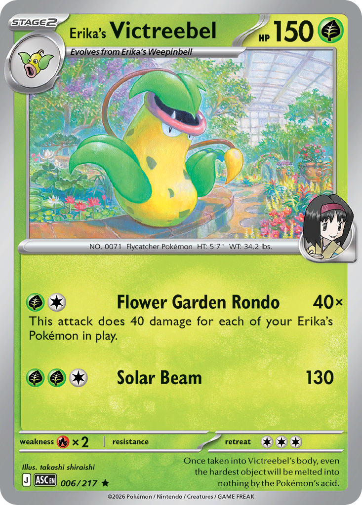 Erika's Victreebel deck