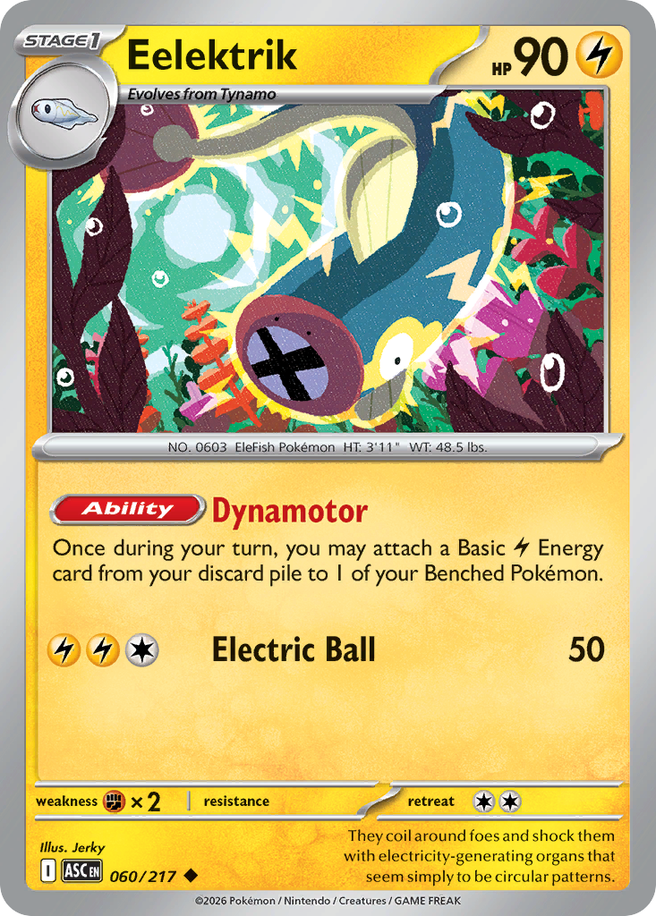 Manectric Eelektrik deck