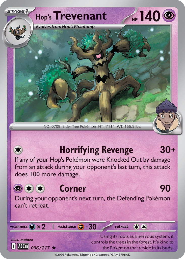 Hop's Trevenant deck