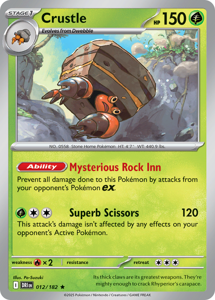 Crustle deck