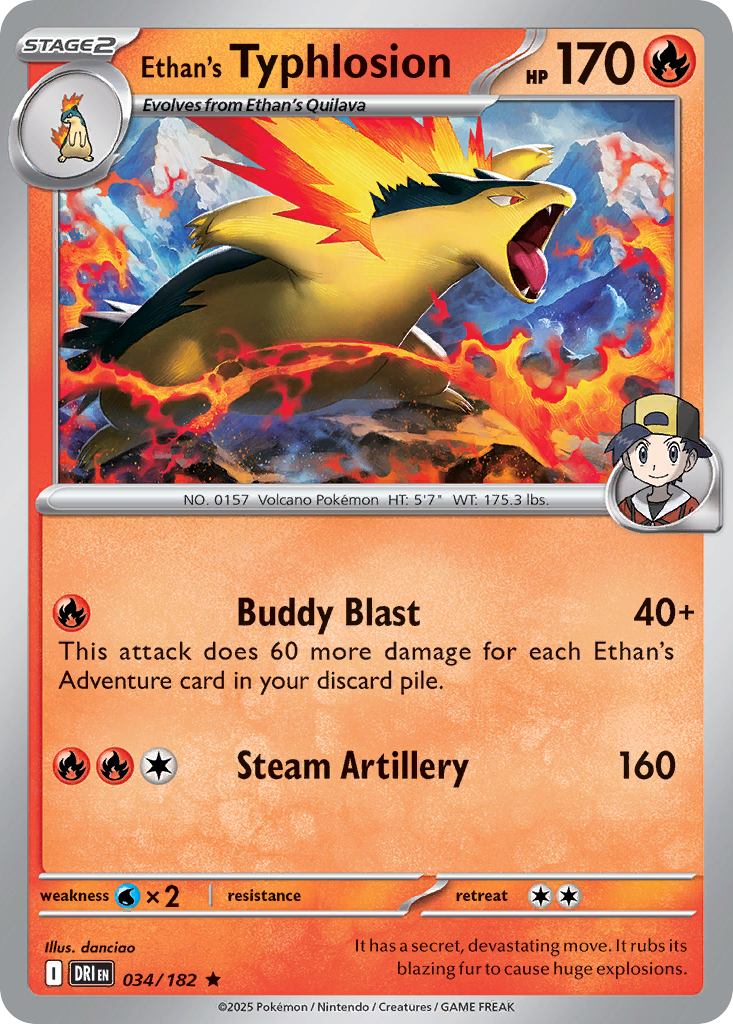 Ethan's Typhlosion deck