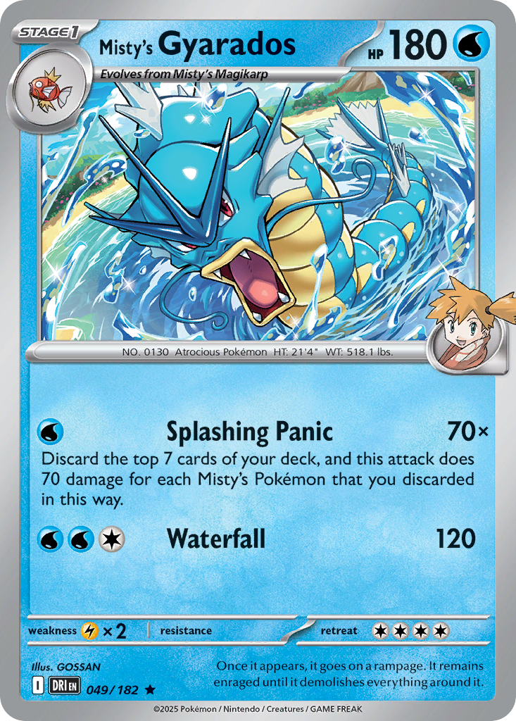 Misty's Gyarados deck