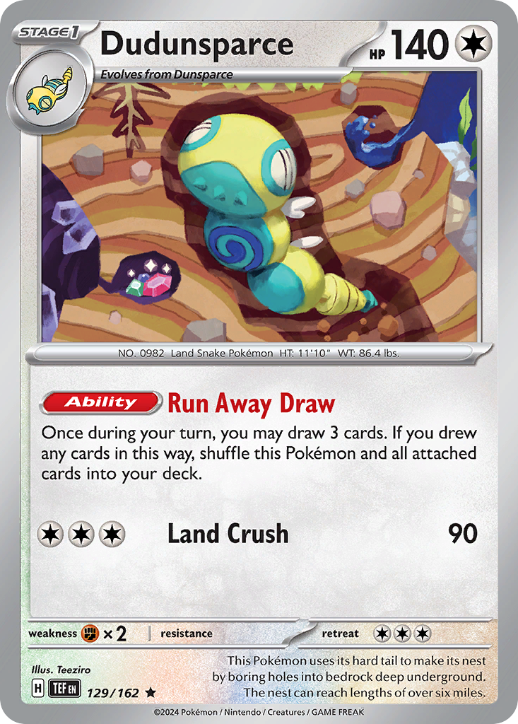Alakazam Dudunsparce deck